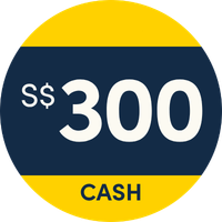 Get $300 Cash or 4,500 SmartPoints