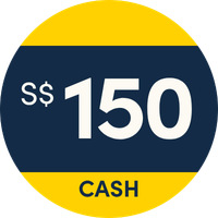 Get $150 Cash or 2,300 SmartPoints