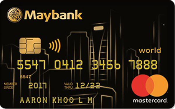 Maybank world mastercard gold optimised